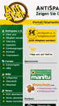Mobile Screenshot of antispam-ev.de
